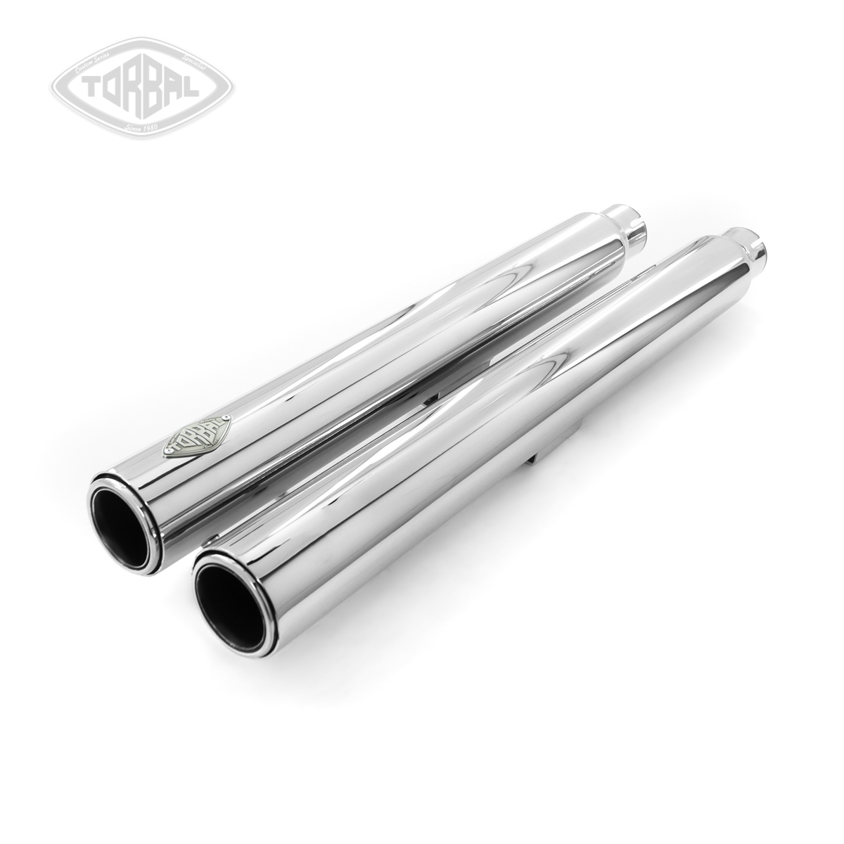 Ponteira Terminal Cromado (2 ½”) – SOFTAIL Fat Boy Ponteira Terminal Cromado (2 ½”) – SOFTAIL Fat Boy